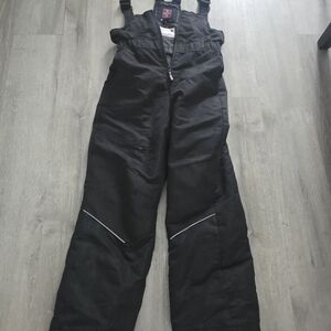 Swiss Tech Black Kids Snow Bib